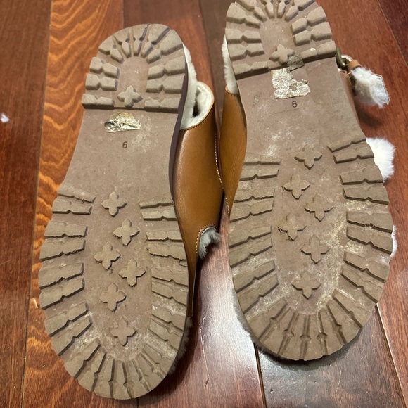Madewell The Shearling-Lined Madelyn Sandal - Picture 3 of 4